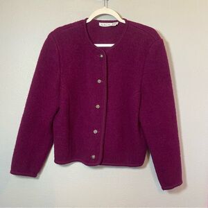 Talbots Purple Women's Cardigan Sweater